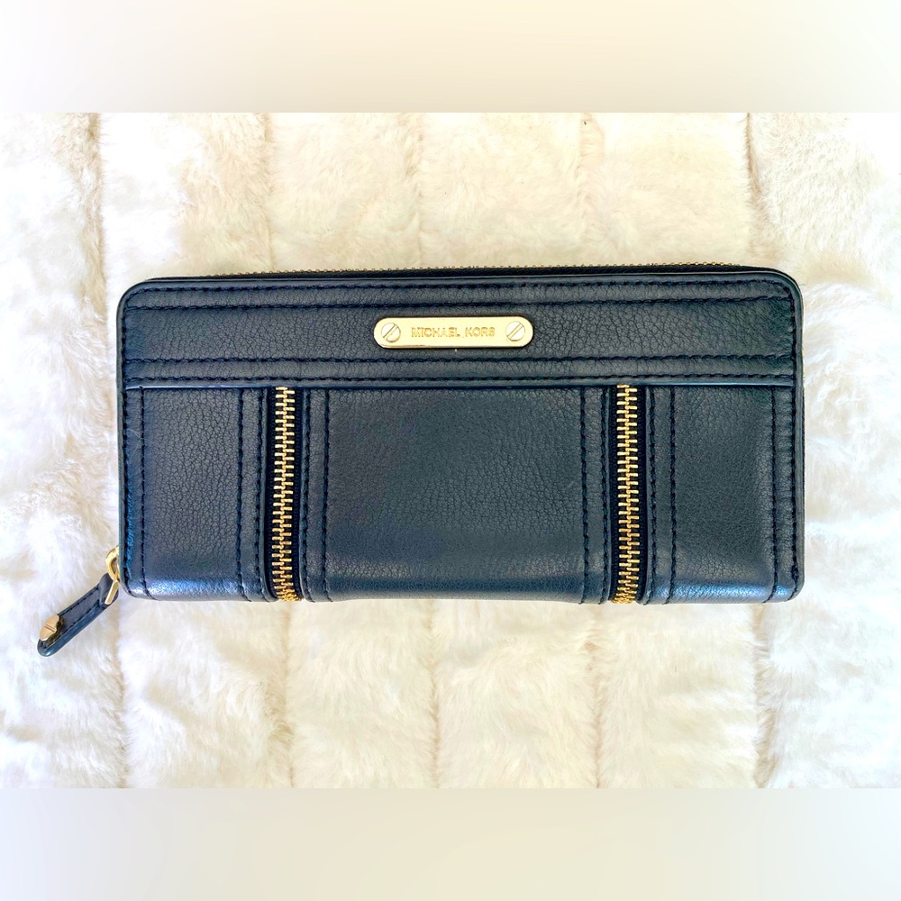 Michael Kors Black Leather Wallet
